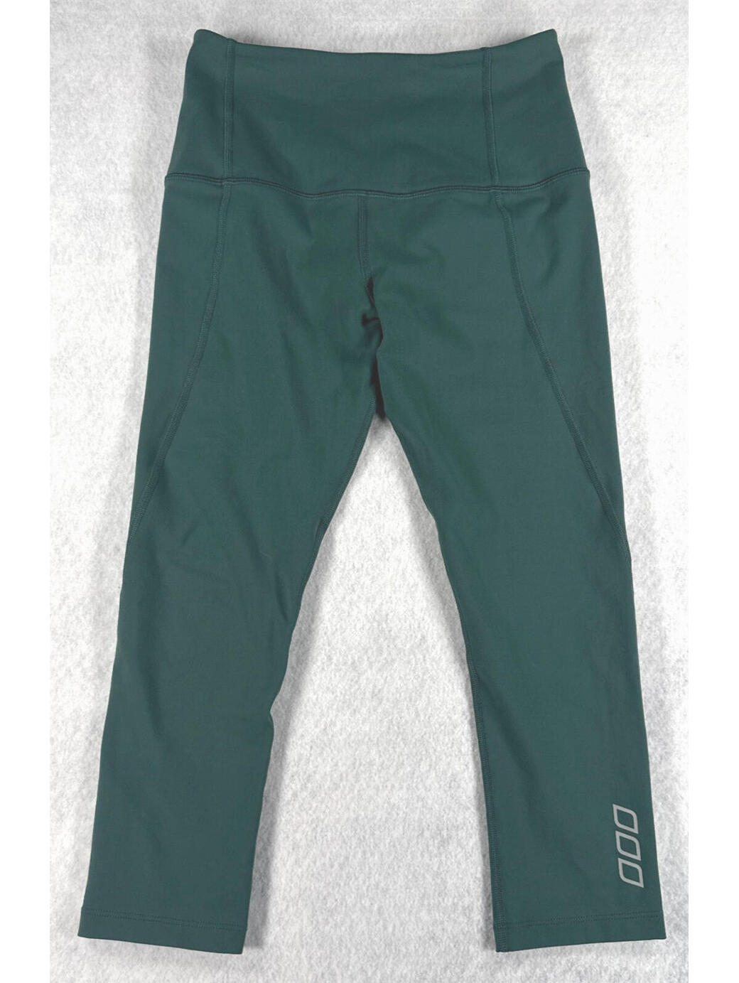 Lorna Jane Womens Xs Teal High Rise Cropped Leggings